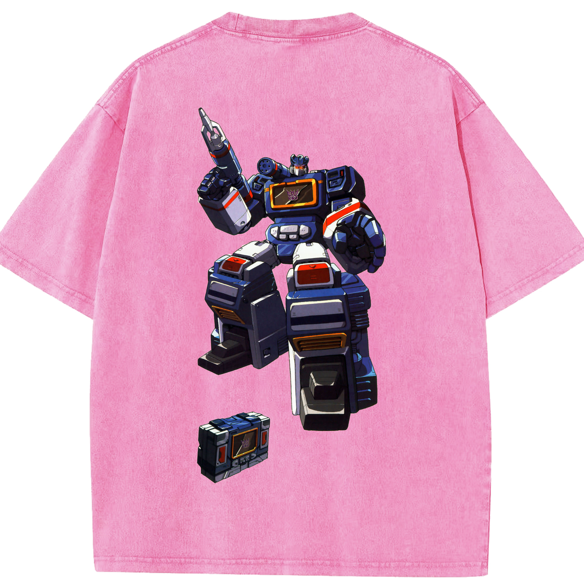 （画像用）  綿100% ヴィンテージ風 半袖Tシャツ（背面プリント）